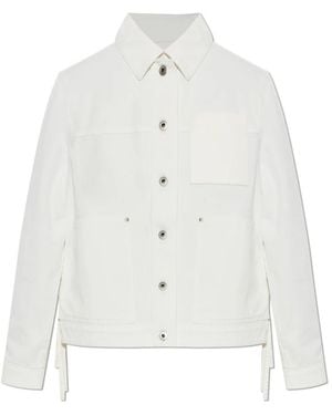Loewe Denim Jackets - White