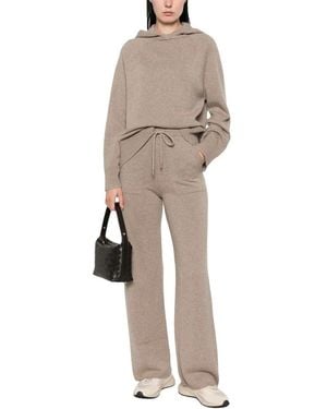 Max Mara Hoodies & Sweatvesten ,Kasjmier Cashmere Hoodie - Naturel