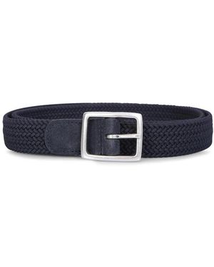 Dell'Oglio Blauwe Elastische Riem Van