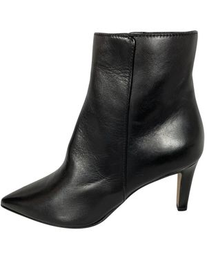 LORENA PAGGI Schoenen ,Zwart ,Leer 42750 Glove Ankle Boot
