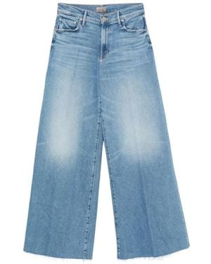 Mother Wide Jeans - Blauw