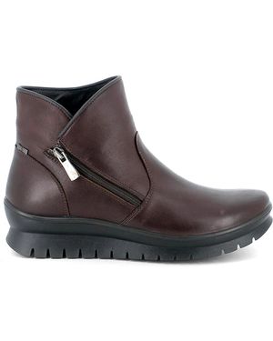 Igi&co Schoenen ,Bruin ,Leer Boots Chocolate