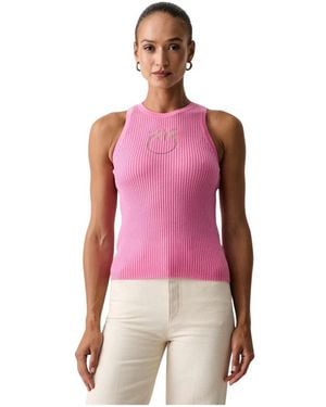 Pinko Sleeveless Tops - Rose