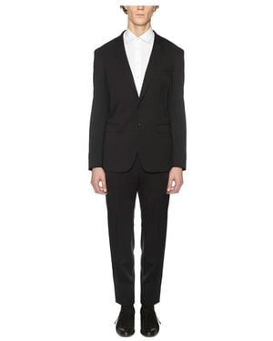Tonello Single Breasted Suits - Negro