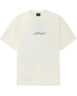 Ed Hardy T-Shirts - Weiß