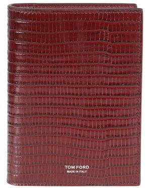 Tom Ford Wallets & Cardholders - Red