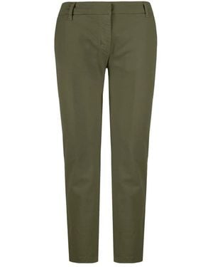Bomboogie Slim-Fit Trousers - Green