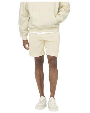 Only & Sons Korte Broeken ,Katoen Onskosta Shorts - Naturel