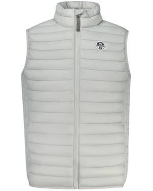 North Sails Jassen ,Grijs ,Mouwloze Polyamide Jas