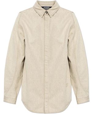 Jacquemus Amelo-De-Nîmes Hemd - Natur