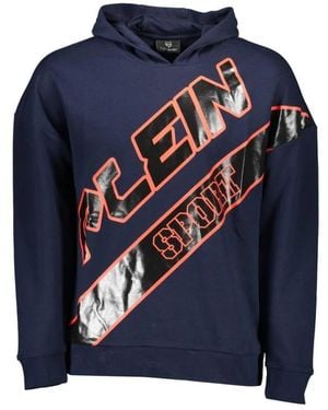 Philipp Plein Long Sleeve Training Tops - Azul