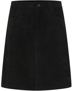 Cream Rokken ,Zwart ,Polyester Klassieke Zwarte Rok