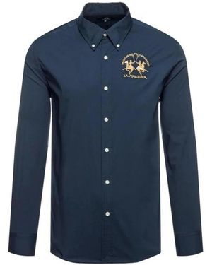 La Martina Casual Shirts - Blue