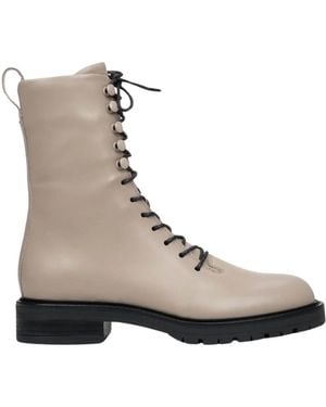 ESTRO Lace-Up Boots - Natural