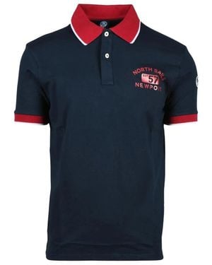 North Sails Polo Shirts - Blu