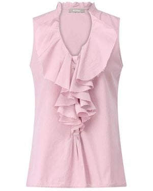 Kiltie Sleeveless Tops - Rosa