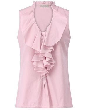 Kiltie Sleeveless Tops - Rosa
