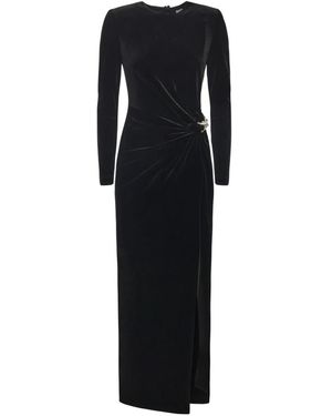 Self-Portrait Maxi Dresses - Black
