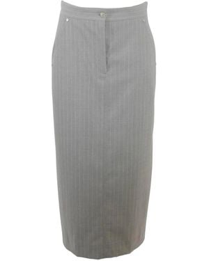 Moschino Midi Skirts - Gray