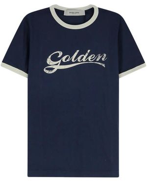 Golden Goose T-Shirts - Blue