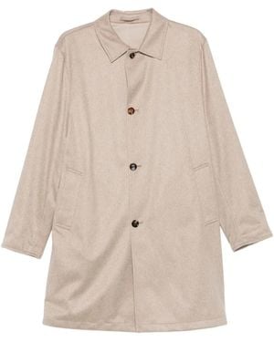 KIRED Single-Breasted Coats - Naturel