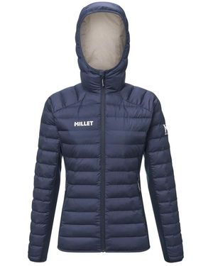 Millet Jassen ,Blauw ,Warme Hoodie Met Fitz Roy-Stijl