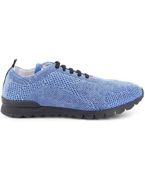 Kiton Schoenen ,Blauw ,Katoen Ciro Paone Sneakers