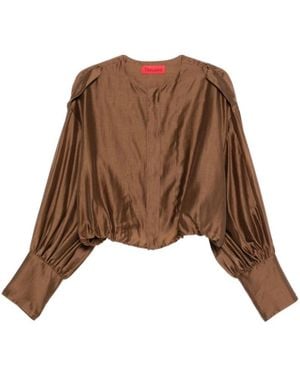 Thelatest Blouses - Brown