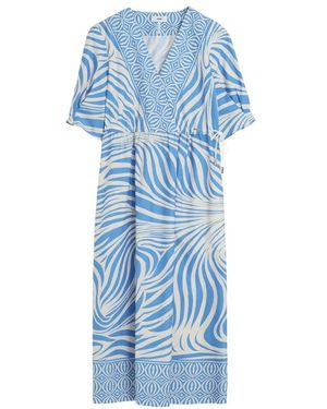 Cinque Midi Dresses - Azul