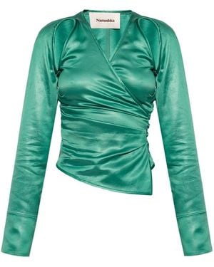 Nanushka Blouses - Green