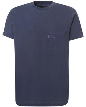 Fay T-Shirts - Blu