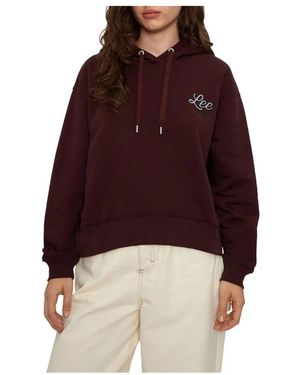 Lee Jeans Hoodies - Red