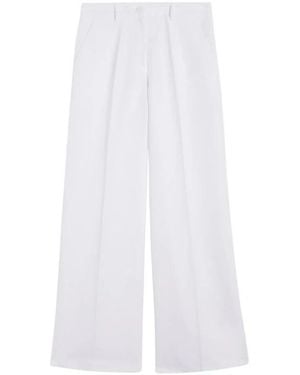Aspesi Wide Trousers - Blanco