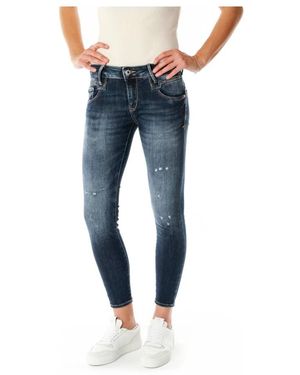 Le Temps Des Cerises Skinny Fit Jeans - Blue