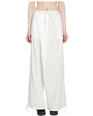 Marni Wide Trousers - Blanco