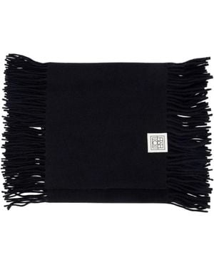 TOTEME Winter Scarves - Black