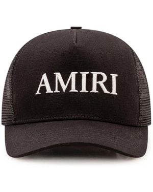 Amiri Core Logo Trucker Hat - Zwart