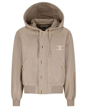 Celine Bomber Jackets - Natural
