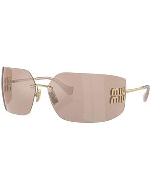 Miu Miu 54Ys Sole Sonnenbrille - Pink