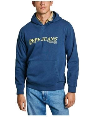 Pepe Jeans Hoodies - Blue