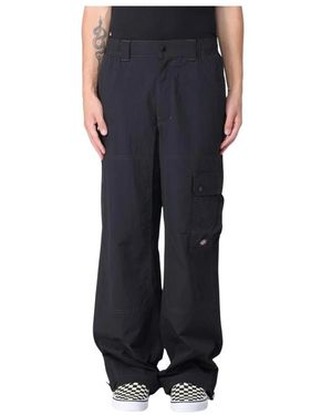 Dickies Cargo Broek Met Elastische Taille En Zakken - Blauw