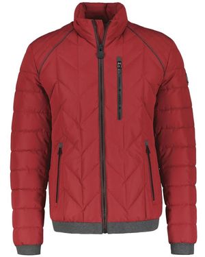 Lerros Steppjacke Mit Stehkragen - Rot