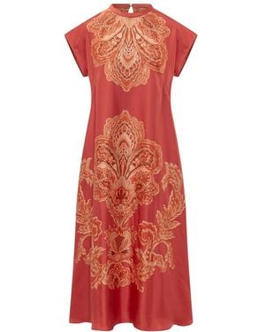Momoní Midi Dresses - Red