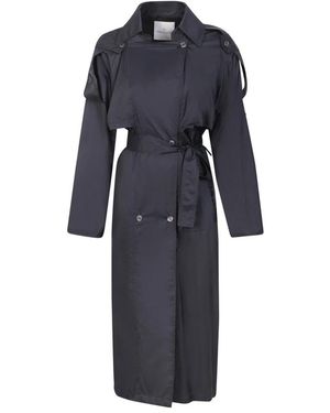Moncler Deva Trenchcoat - Blau