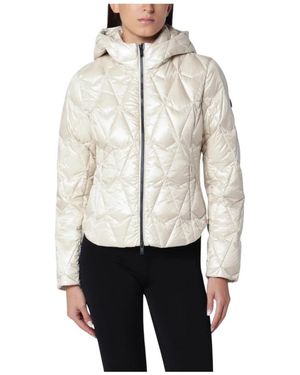 Moose Knuckles Jassen ,Nylon Iceberg Lightweight Jacket - Wit