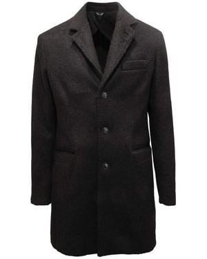 Imperial Single-Breasted Coats - Black
