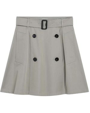 Burberry Trench Mini Skirt - Grey