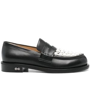 Mach & Mach Loafers - Black