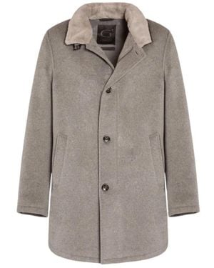 Gimo's Single-Breasted Coats - Grey