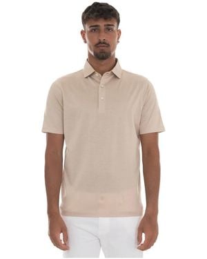Gran Sasso Polo Shirts - Natural